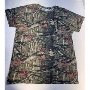 Mossy Oak Break-Up Infinity Camouflage Short Sleeve Tee TShirt Men's Size Medium